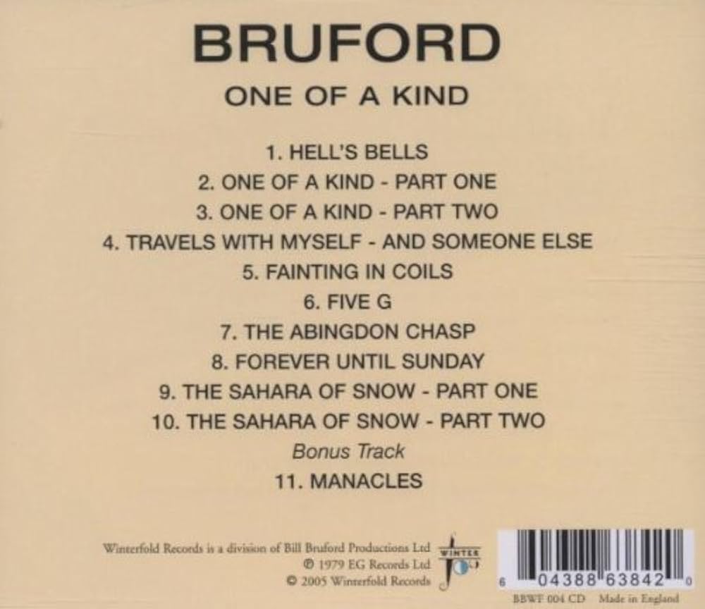 57%以上節約 直筆サイン入りLP ビル ブラフォード ブルフォード Bill